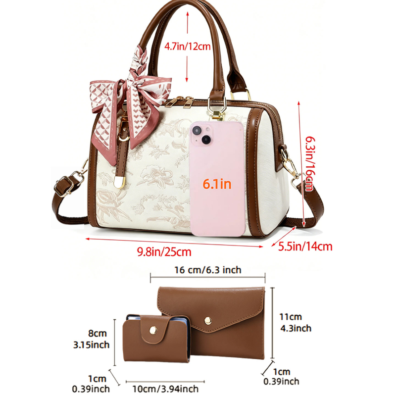 กระเป๋าถือผู้หญิงปักลายหรูหราเ - Luxury Bags Casual บทวิจารณ์และราคา
