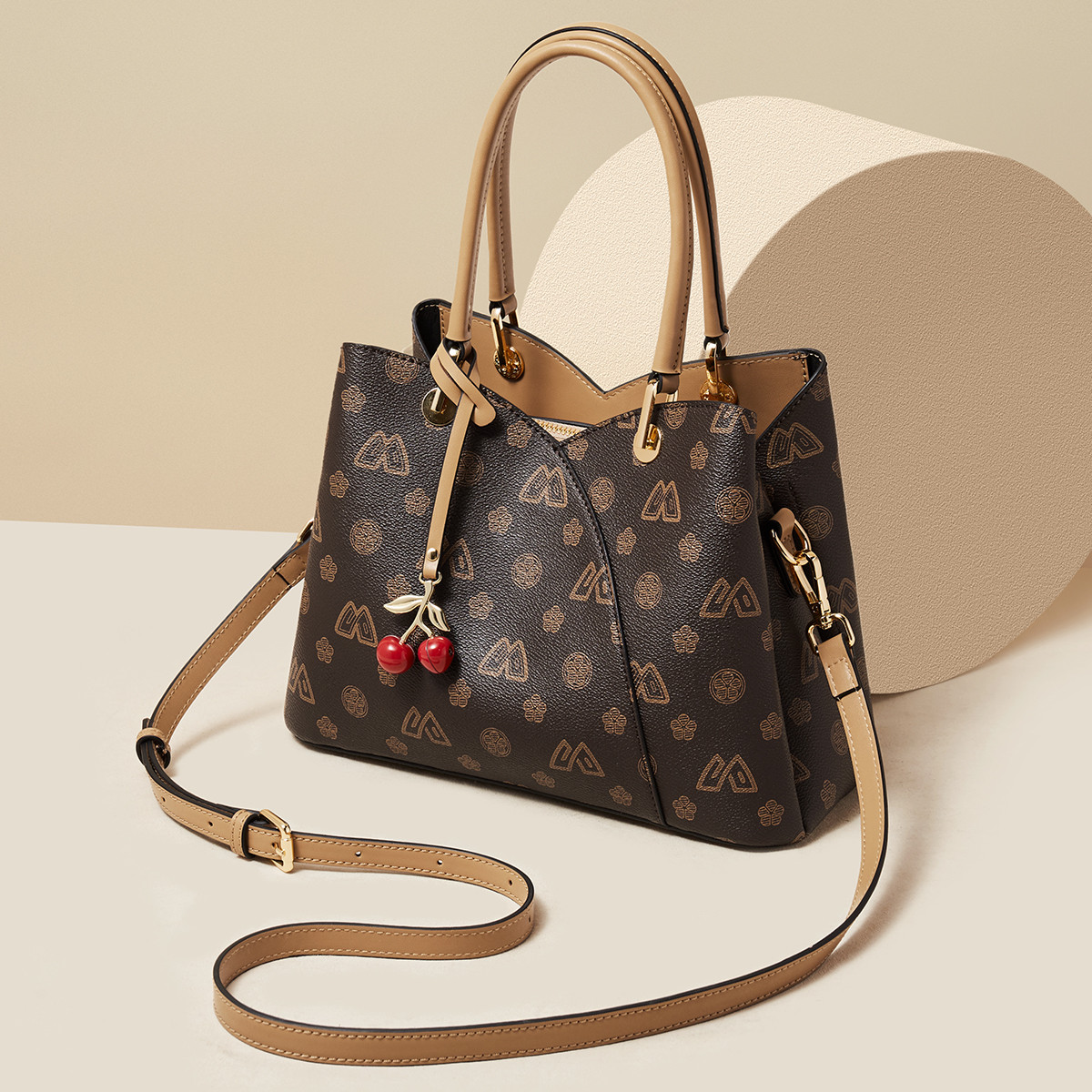 SAFIYA กระเป๋าสะพายไหล่ผู้หญิง - Tote Bag Leather Monogram บทวิจารณ์และราคา