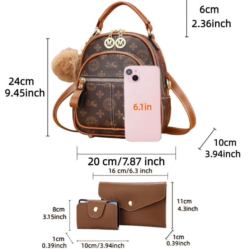 ชุดกระเป๋าผู้หญิง 3 ชิ้น กระเป - Luxury Bags Casual บทวิจารณ์และราคา