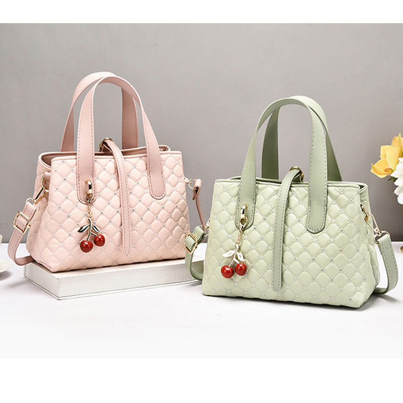 กระเป๋าสะพายไหล่ผู้หญิงใหม่ กร - Tote Bag Leather Monogram บทวิจารณ์และราคา